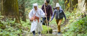 Yamabushi hiking